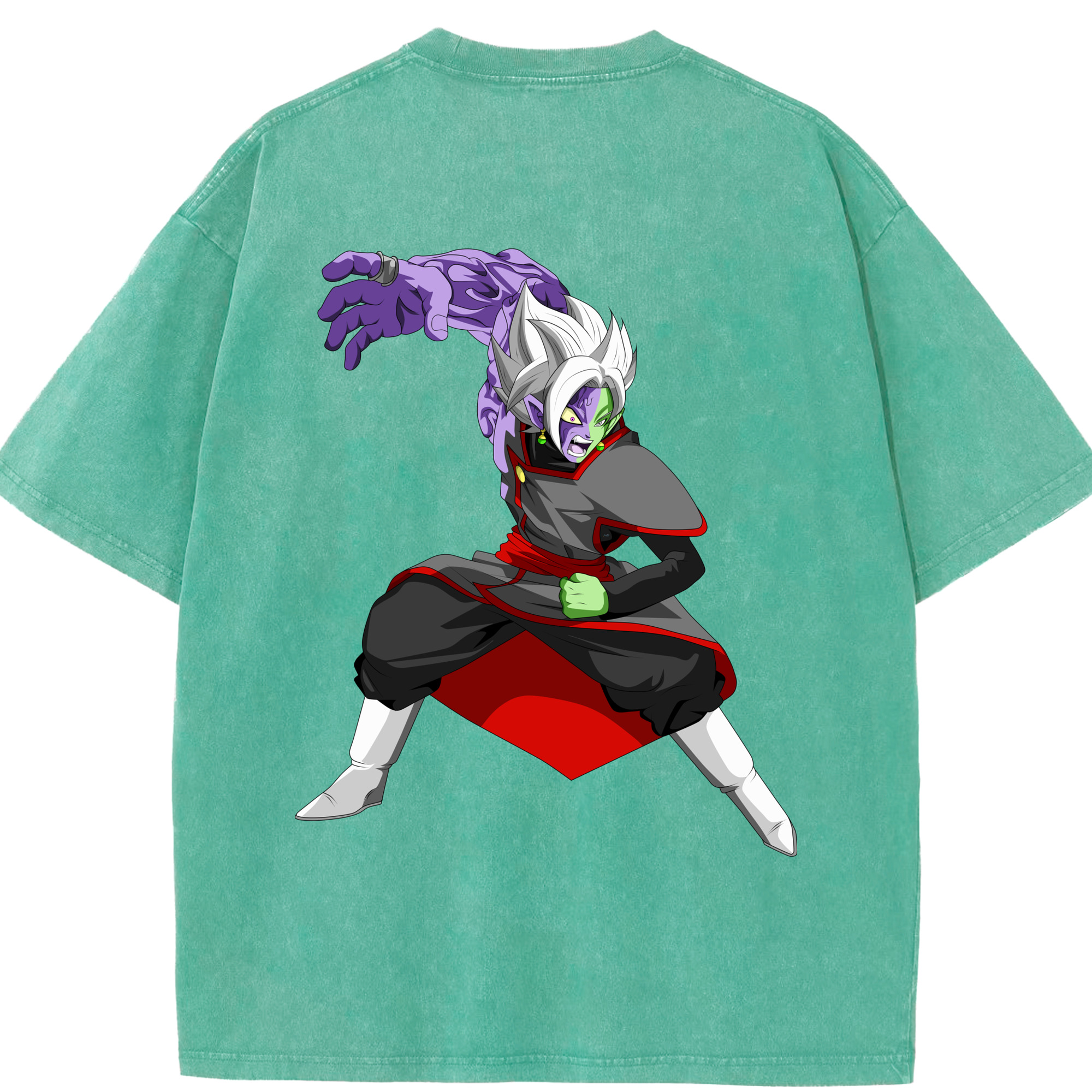 （画像用） ドラゴンボール ベジット DRAGON BALL Vegetto 綿100% ヴィンテージ風 半袖Tシャツ（背面プリント）